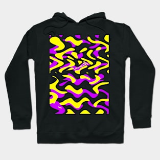 wavy design Hoodie